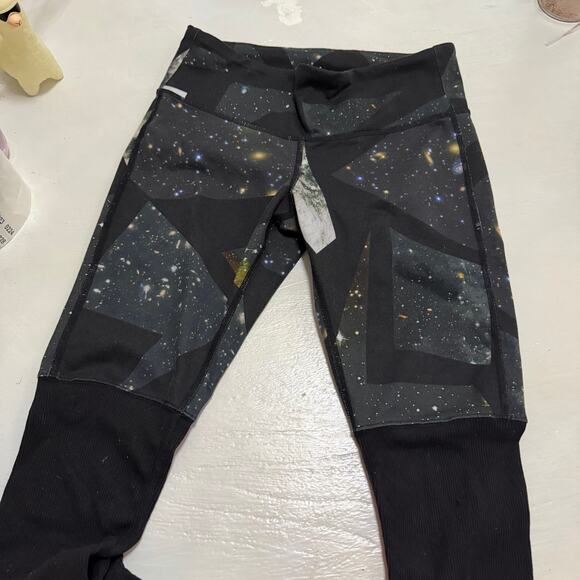 Alo leggings celestial top w stretchy lower part sz XS yoga fitted activewear - Picture 6 of 16